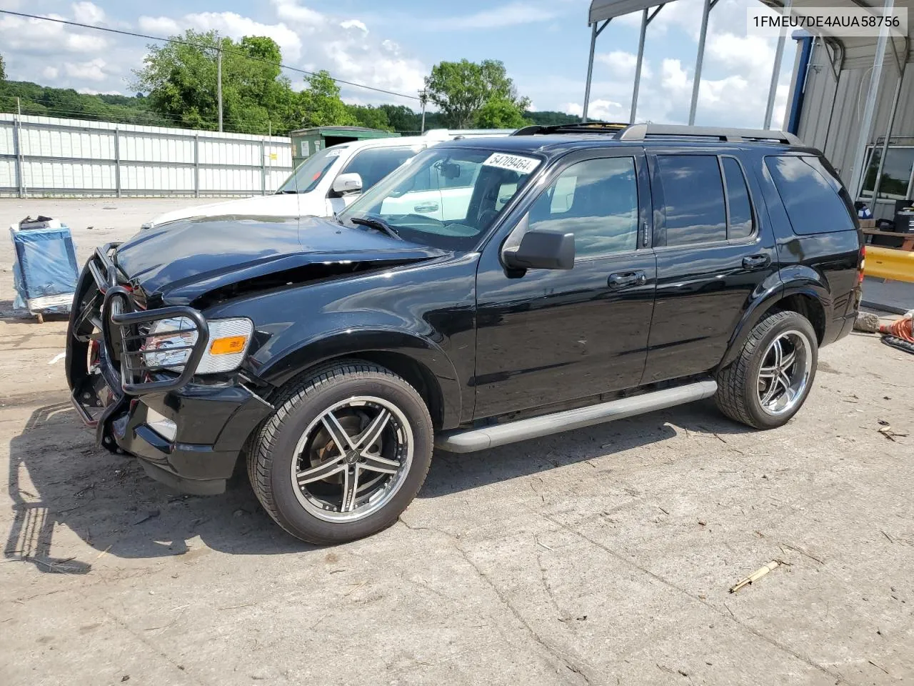 2010 Ford Explorer Xlt VIN: 1FMEU7DE4AUA58756 Lot: 54709464