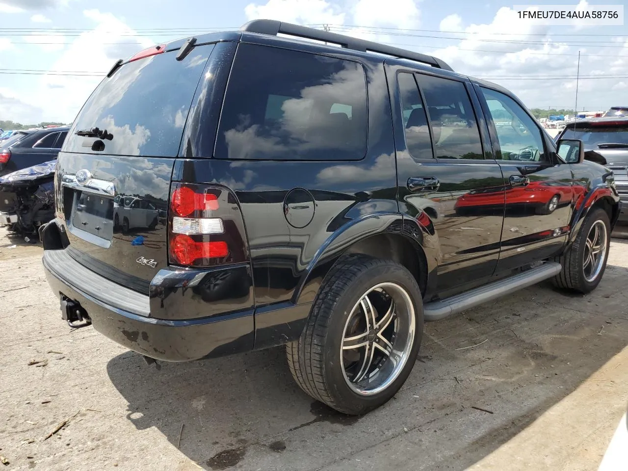 2010 Ford Explorer Xlt VIN: 1FMEU7DE4AUA58756 Lot: 54709464