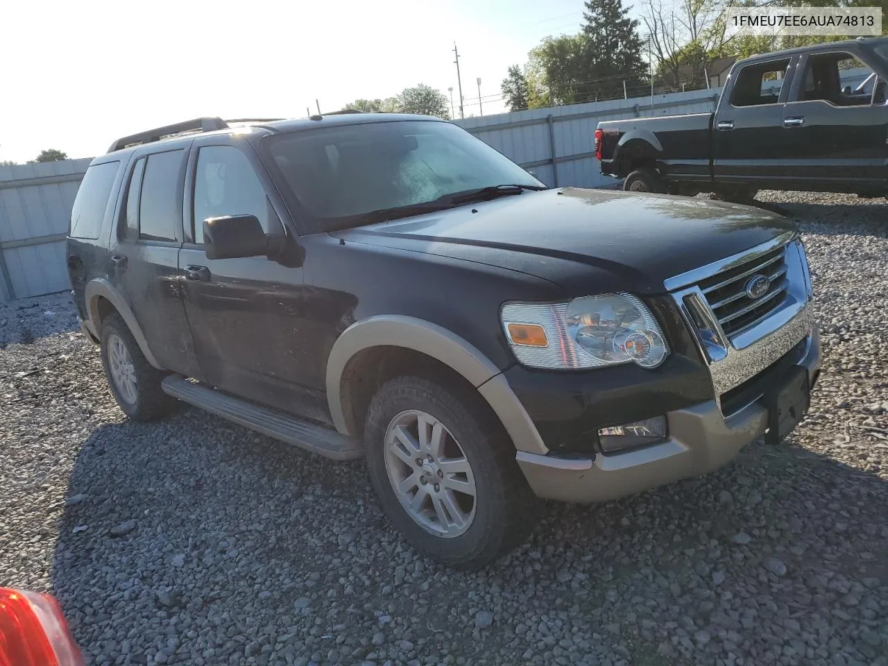 2010 Ford Explorer Eddie Bauer VIN: 1FMEU7EE6AUA74813 Lot: 60295664