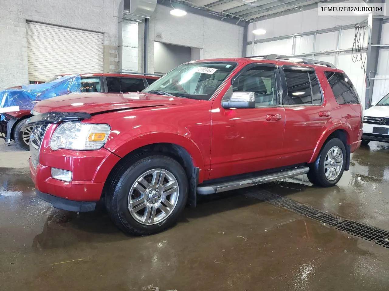 2010 Ford Explorer Limited VIN: 1FMEU7F82AUB03104 Lot: 62063464