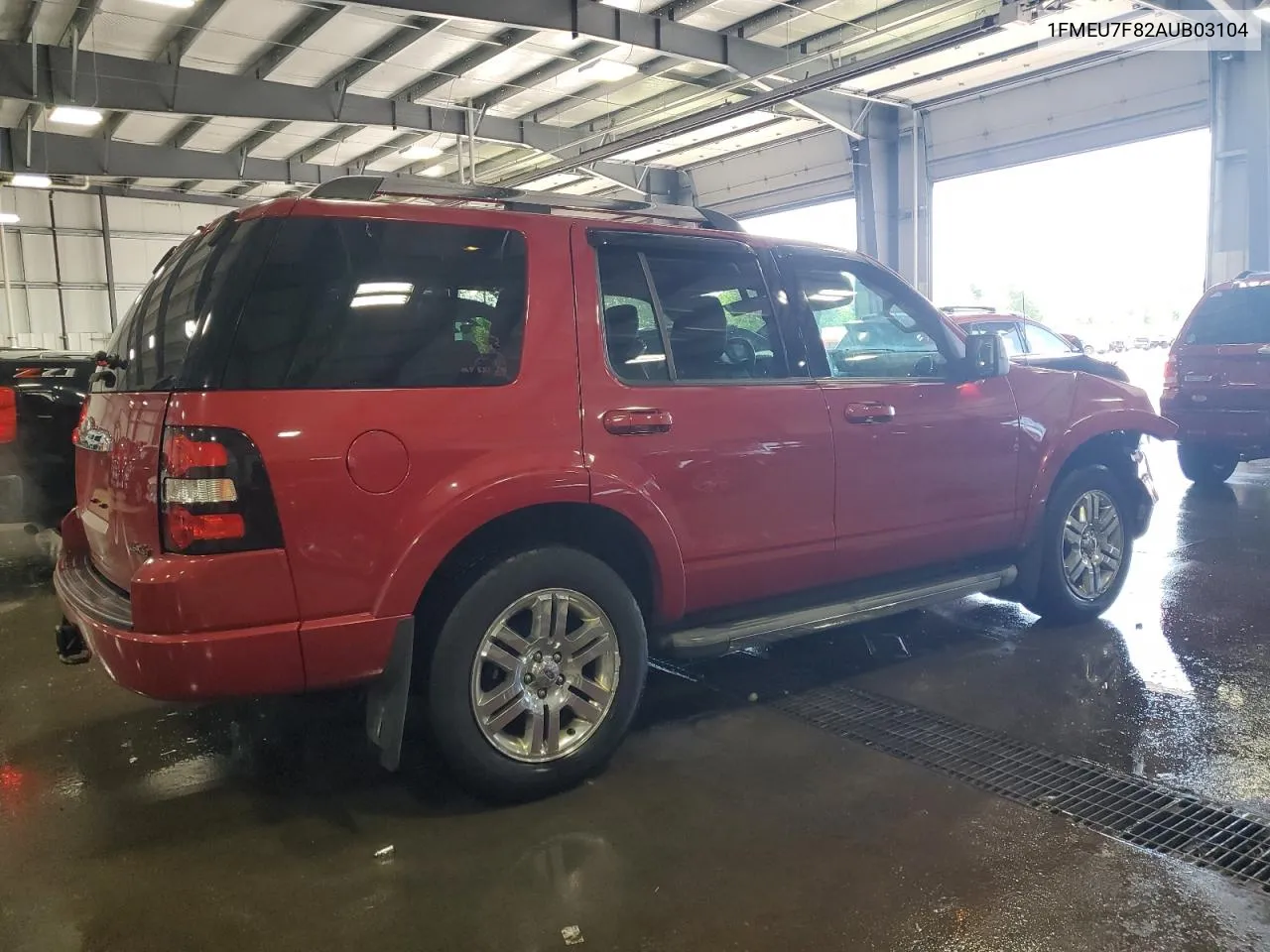 2010 Ford Explorer Limited VIN: 1FMEU7F82AUB03104 Lot: 62063464