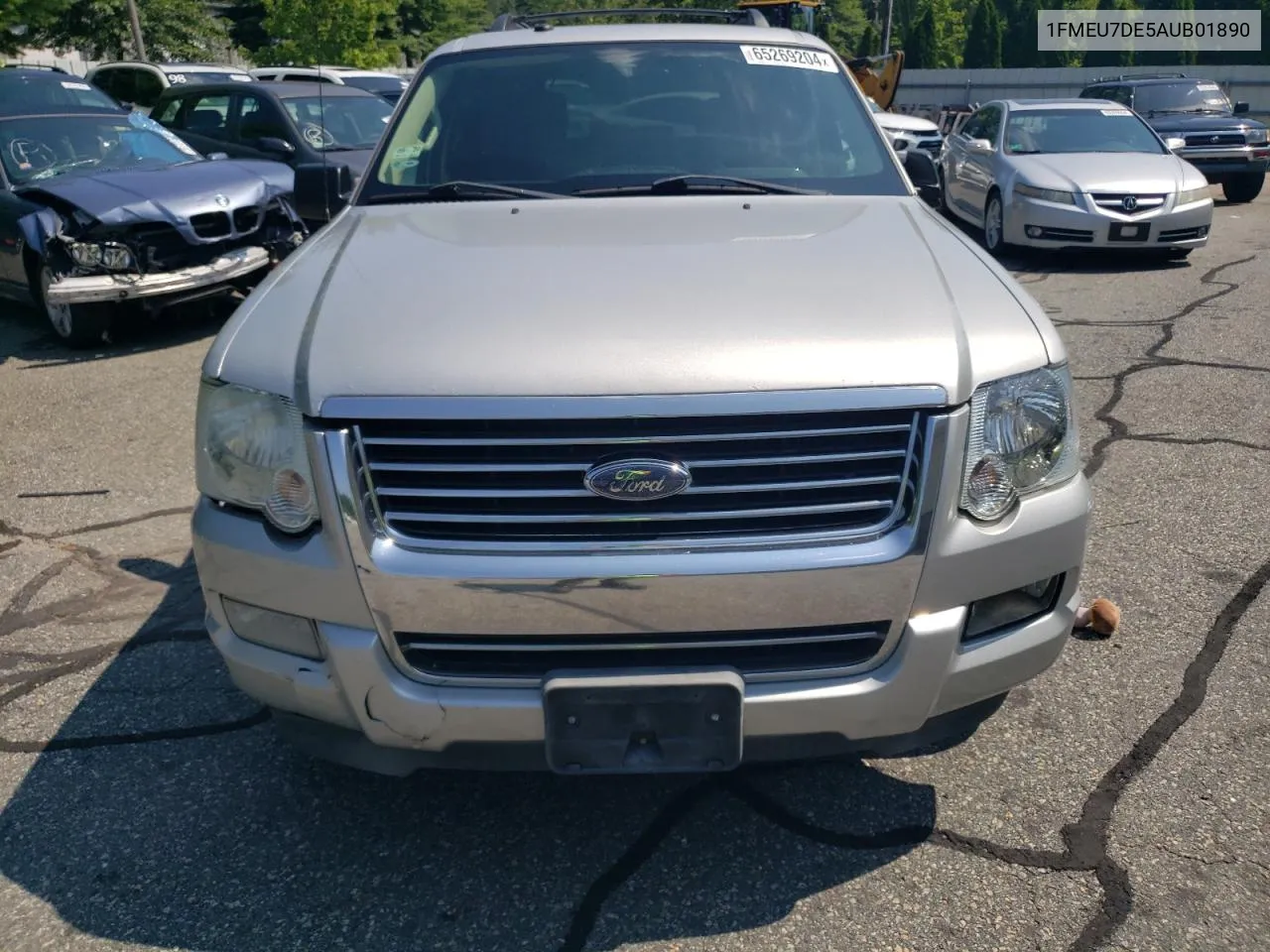 2010 Ford Explorer Xlt VIN: 1FMEU7DE5AUB01890 Lot: 65269204