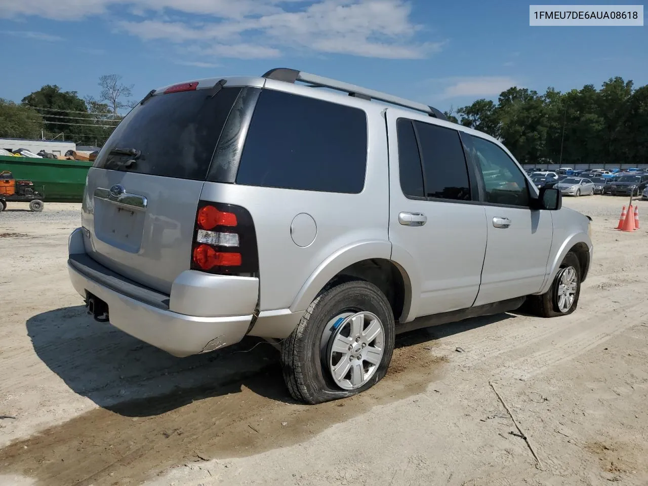 2010 Ford Explorer Xlt VIN: 1FMEU7DE6AUA08618 Lot: 66835814