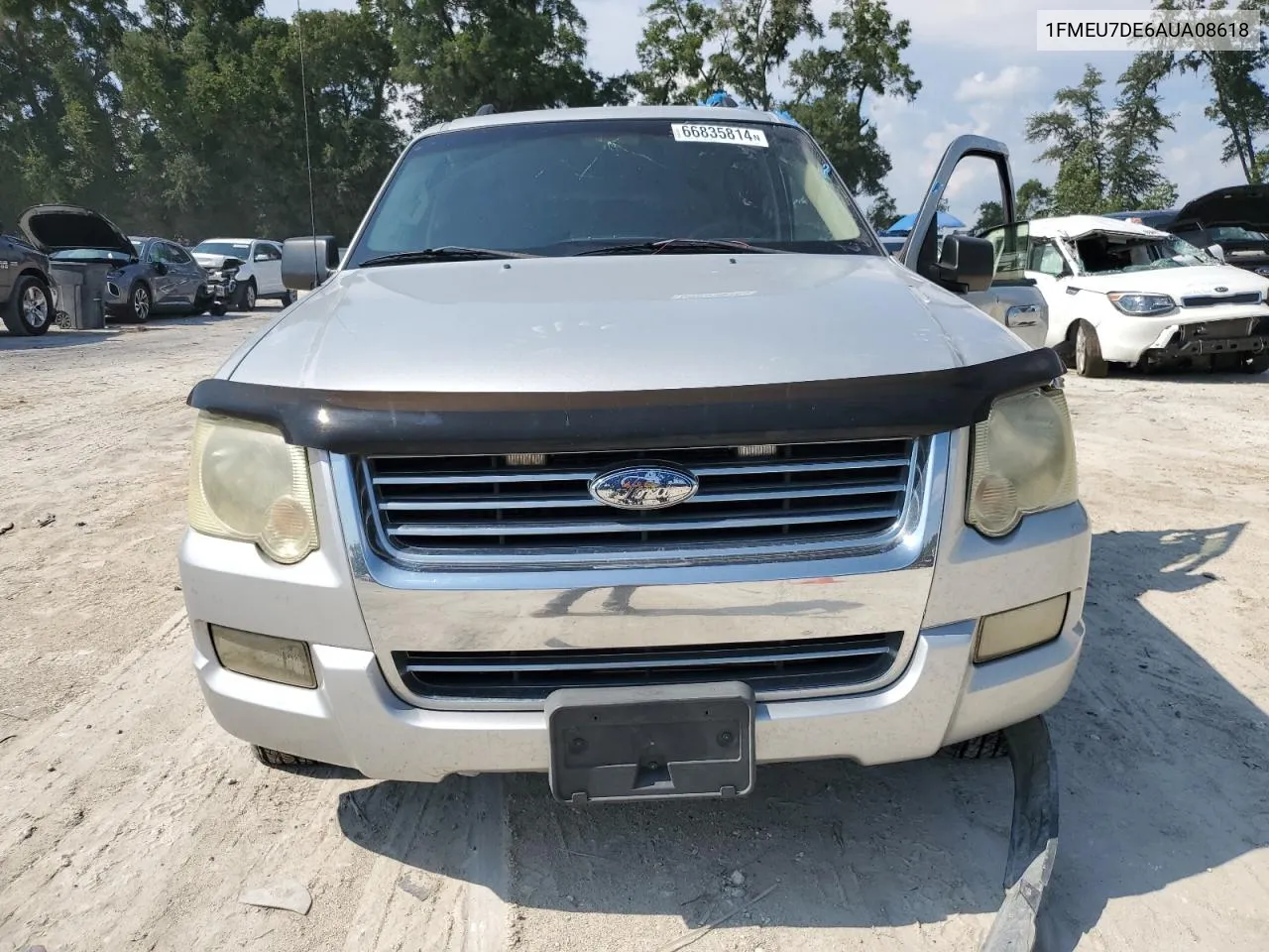 2010 Ford Explorer Xlt VIN: 1FMEU7DE6AUA08618 Lot: 66835814