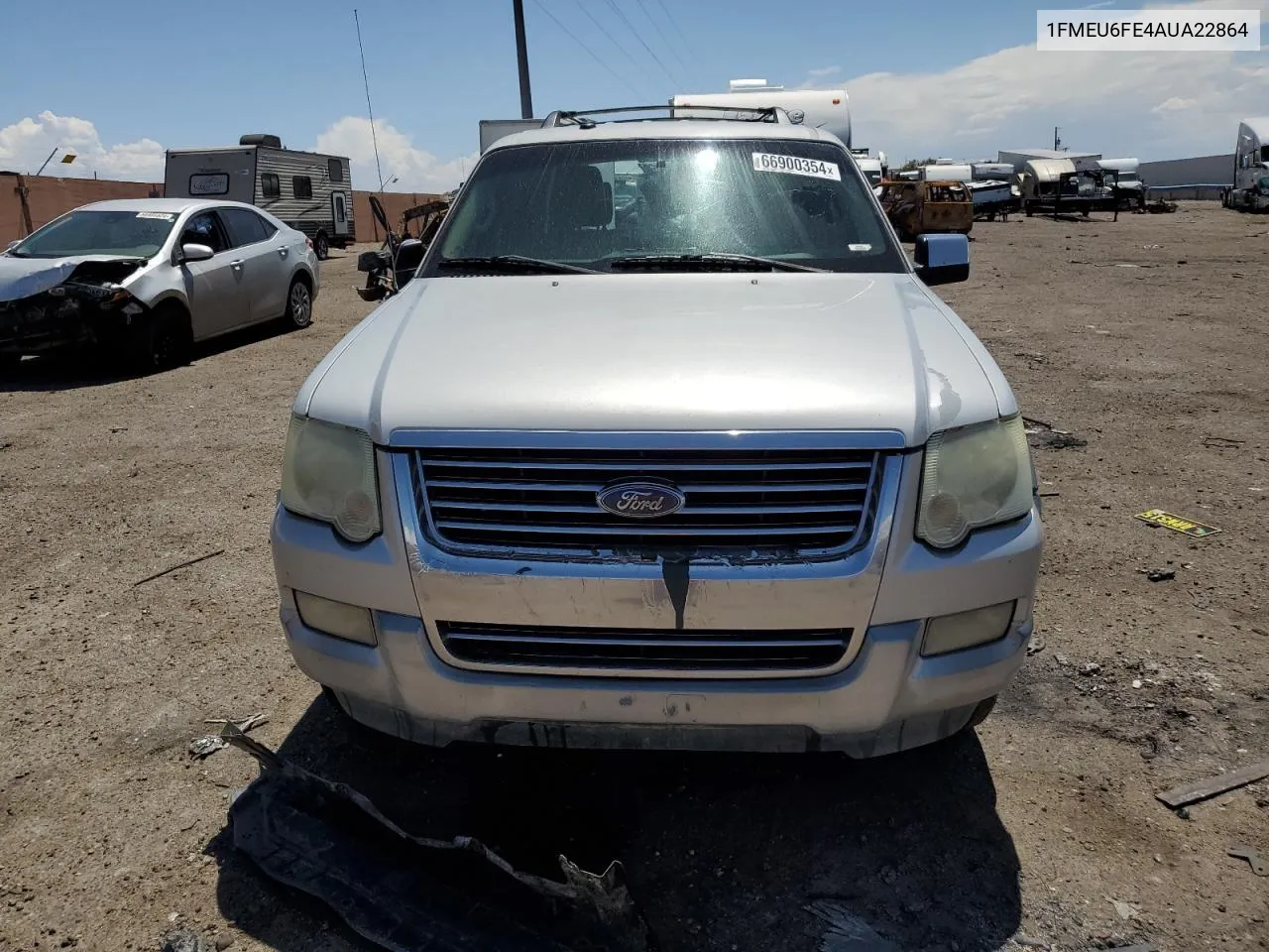 2010 Ford Explorer Limited VIN: 1FMEU6FE4AUA22864 Lot: 66900354