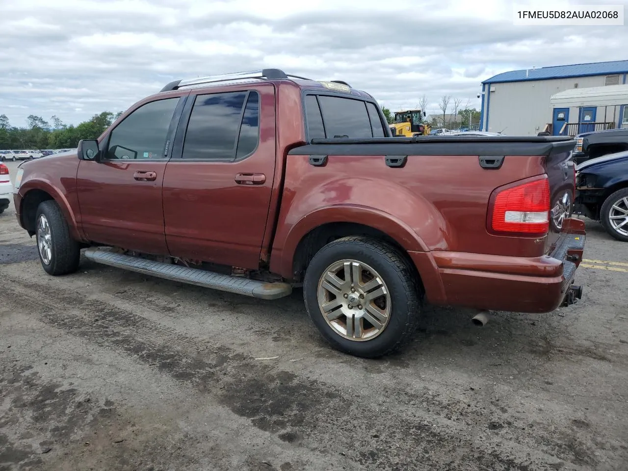 1FMEU5D82AUA02068 2010 Ford Explorer Sport Trac Limited