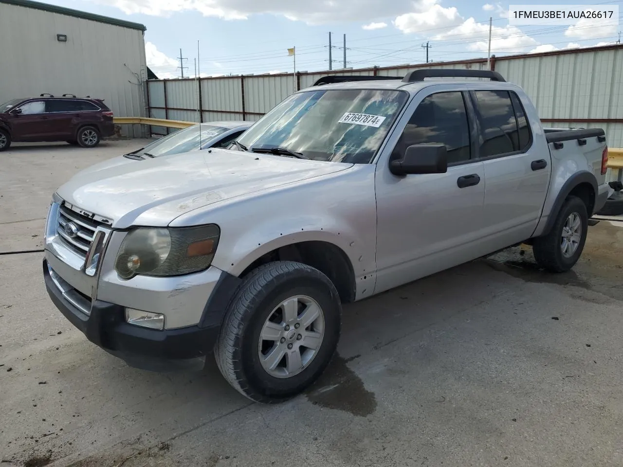 2010 Ford Explorer Sport Trac Xlt VIN: 1FMEU3BE1AUA26617 Lot: 67697874