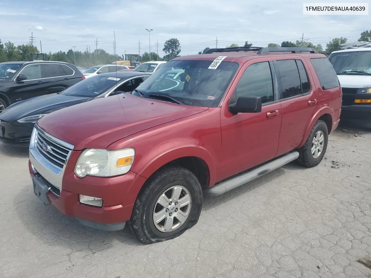 2010 Ford Explorer Xlt VIN: 1FMEU7DE9AUA40639 Lot: 68461874