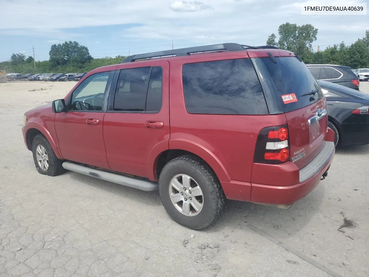 2010 Ford Explorer Xlt VIN: 1FMEU7DE9AUA40639 Lot: 68461874