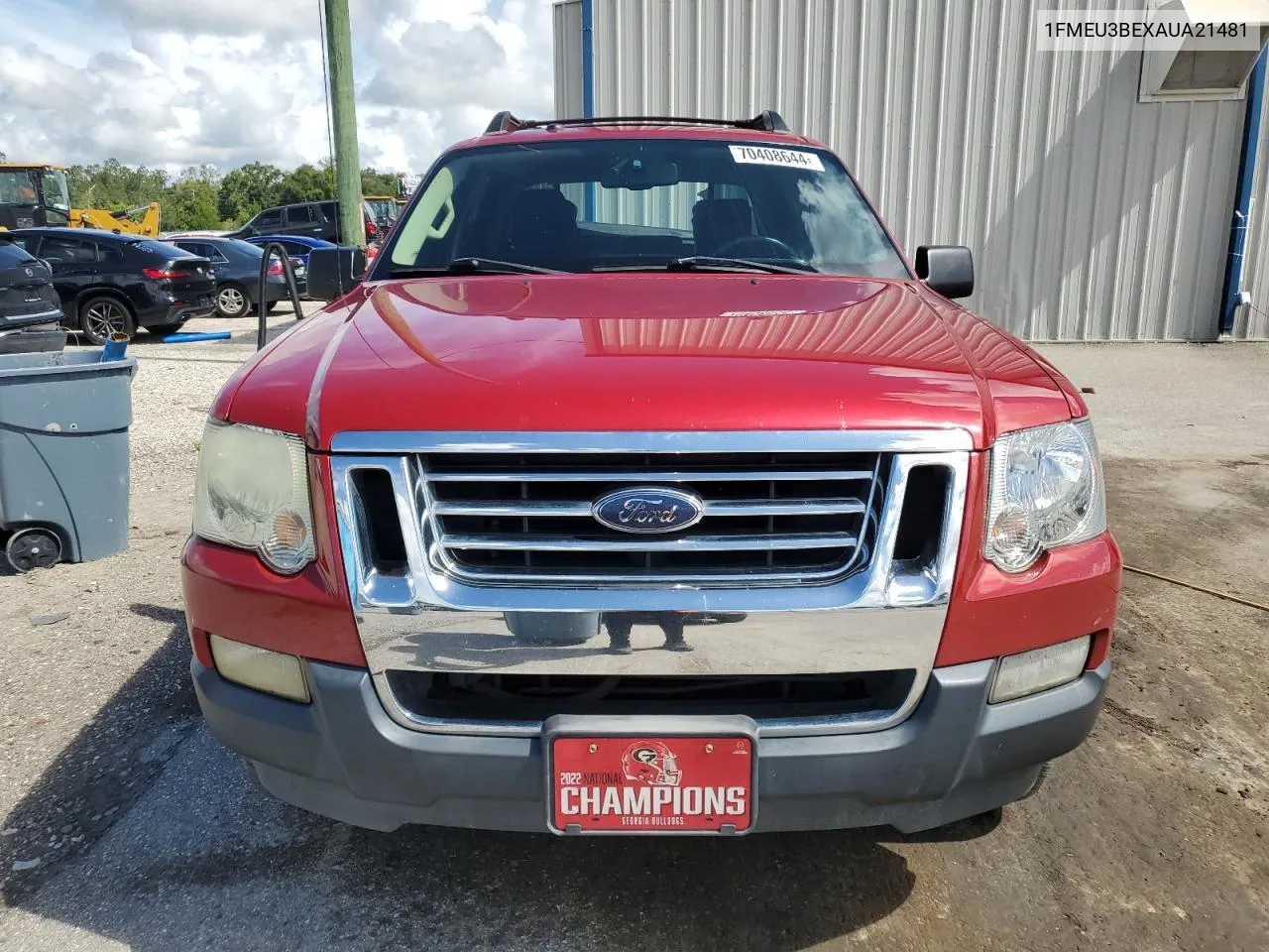 2010 Ford Explorer Sport Trac Xlt VIN: 1FMEU3BEXAUA21481 Lot: 70408644