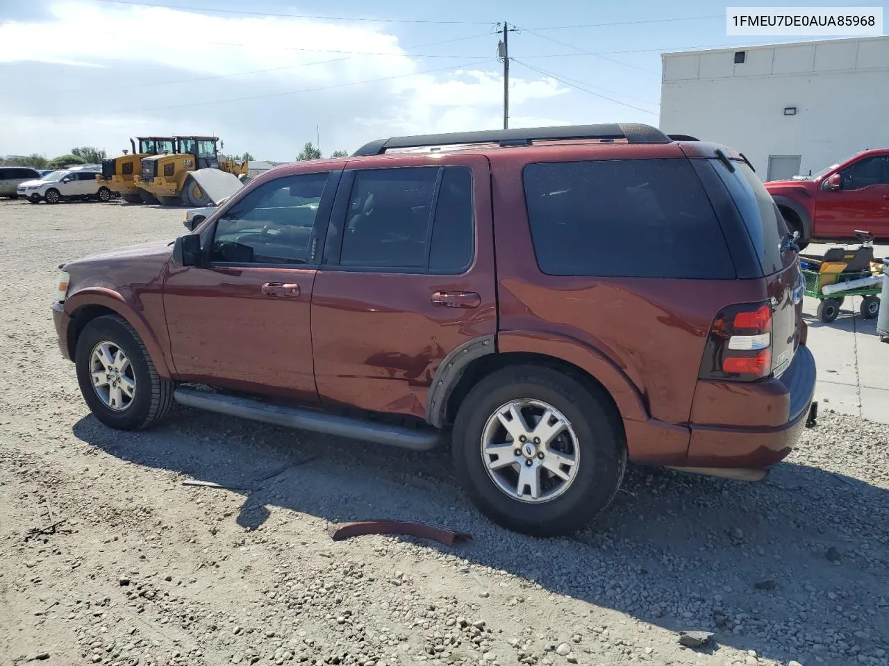 2010 Ford Explorer Xlt VIN: 1FMEU7DE0AUA85968 Lot: 70770364