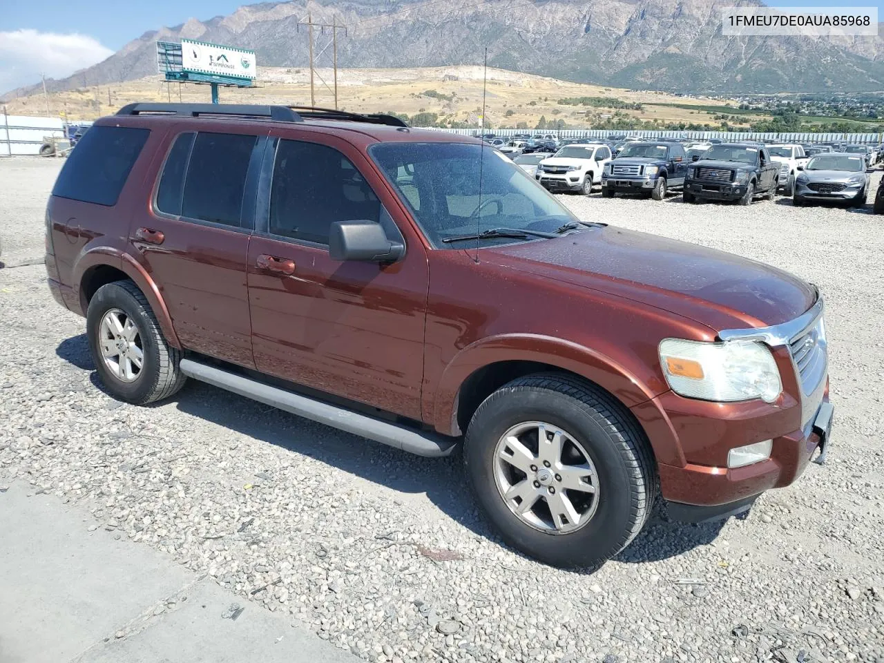 2010 Ford Explorer Xlt VIN: 1FMEU7DE0AUA85968 Lot: 70770364