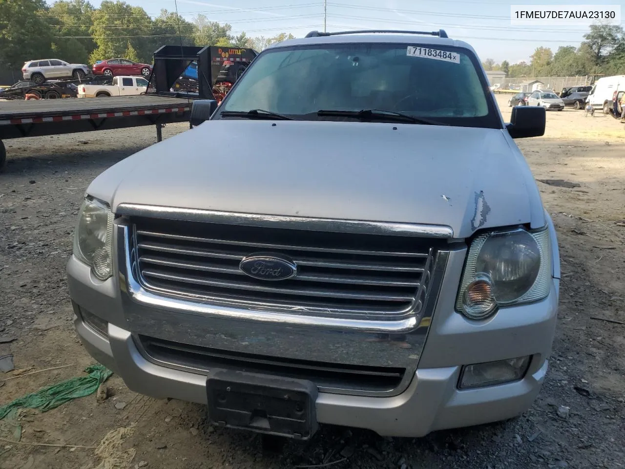 2010 Ford Explorer Xlt VIN: 1FMEU7DE7AUA23130 Lot: 71183484