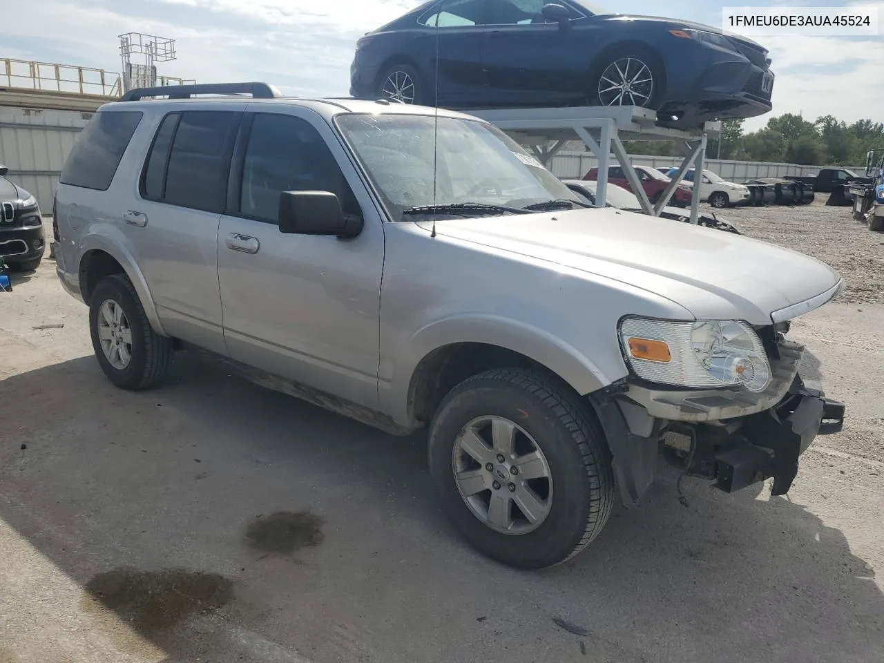 2010 Ford Explorer Xlt VIN: 1FMEU6DE3AUA45524 Lot: 71871134