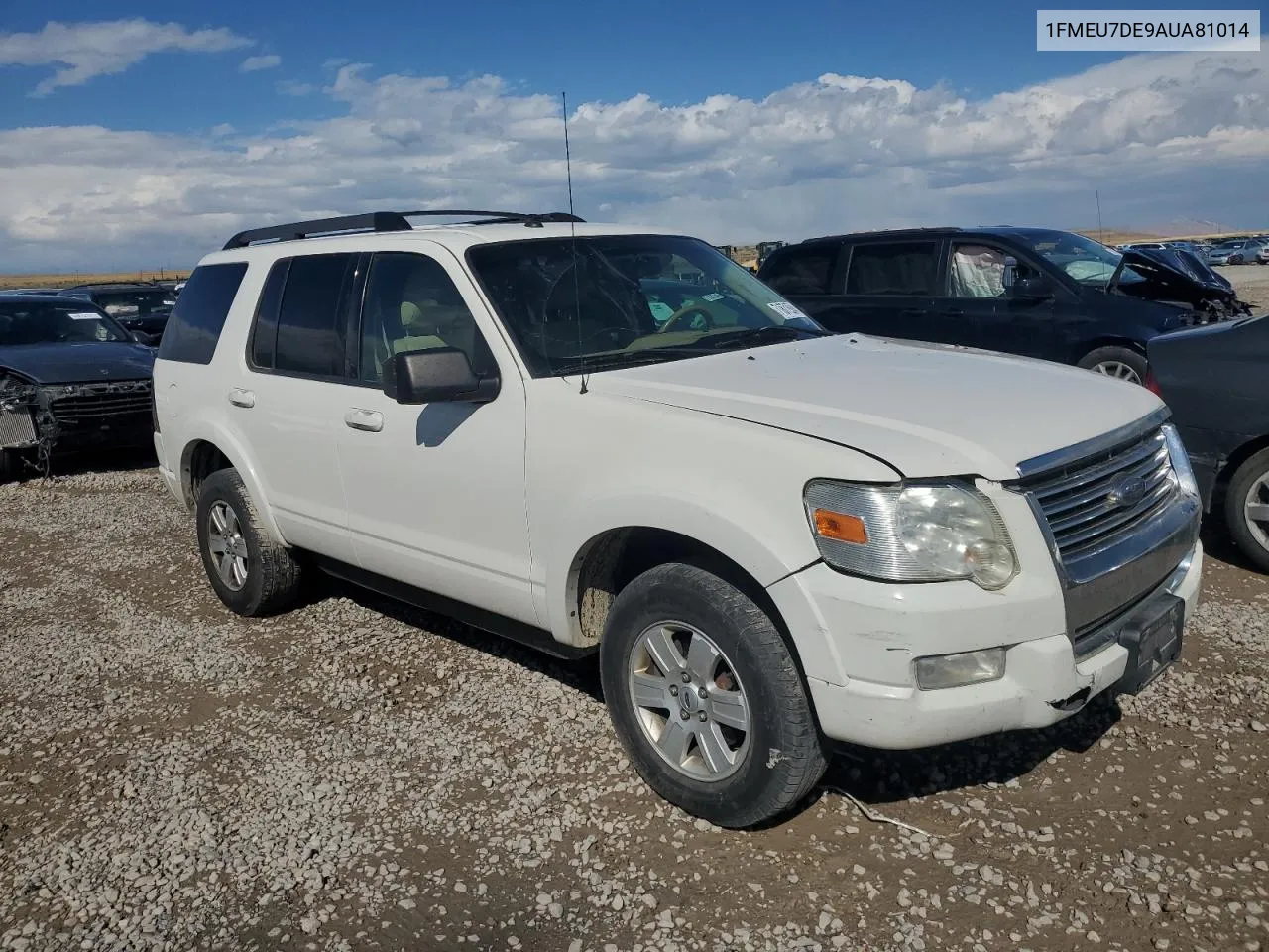 2010 Ford Explorer Xlt VIN: 1FMEU7DE9AUA81014 Lot: 71871924