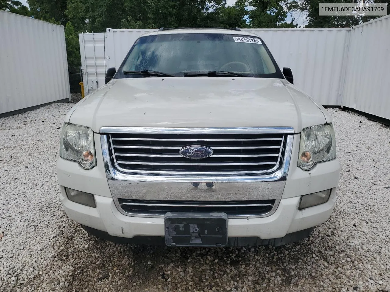 2010 Ford Explorer Xlt VIN: 1FMEU6DE3AUA91709 Lot: 73686334