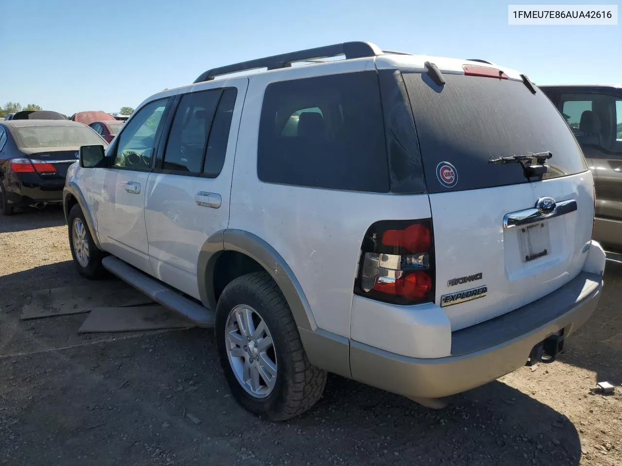 2010 Ford Explorer Eddie Bauer VIN: 1FMEU7E86AUA42616 Lot: 74271604