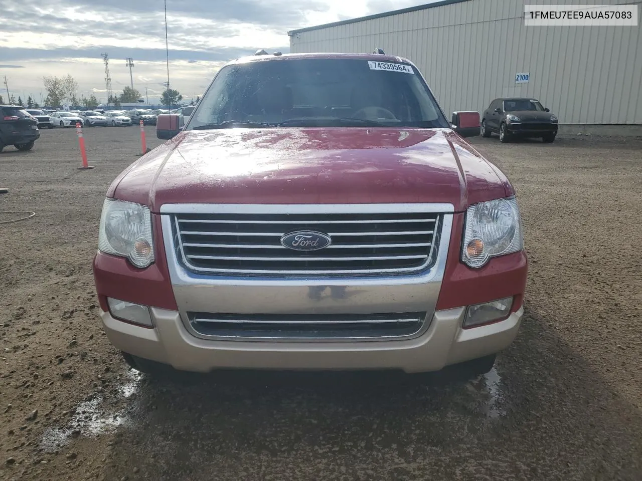 2010 Ford Explorer Eddie Bauer VIN: 1FMEU7EE9AUA57083 Lot: 74339564