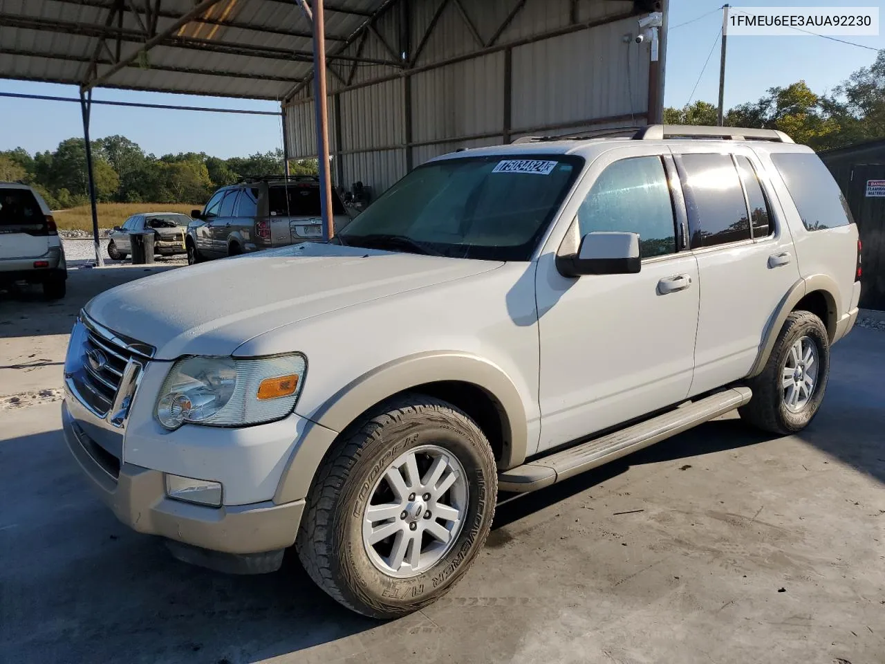 2010 Ford Explorer Eddie Bauer VIN: 1FMEU6EE3AUA92230 Lot: 75034824