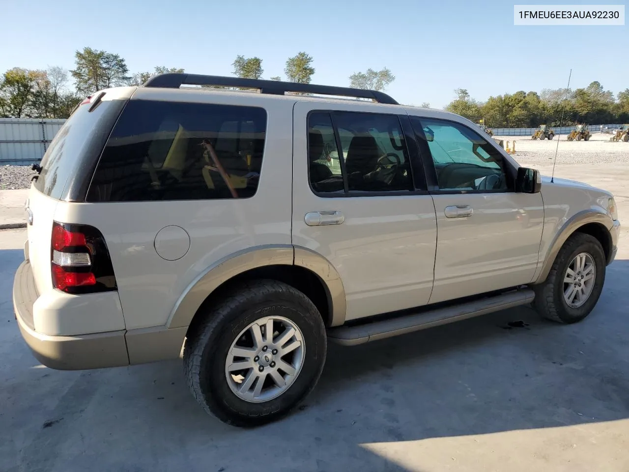 2010 Ford Explorer Eddie Bauer VIN: 1FMEU6EE3AUA92230 Lot: 75034824