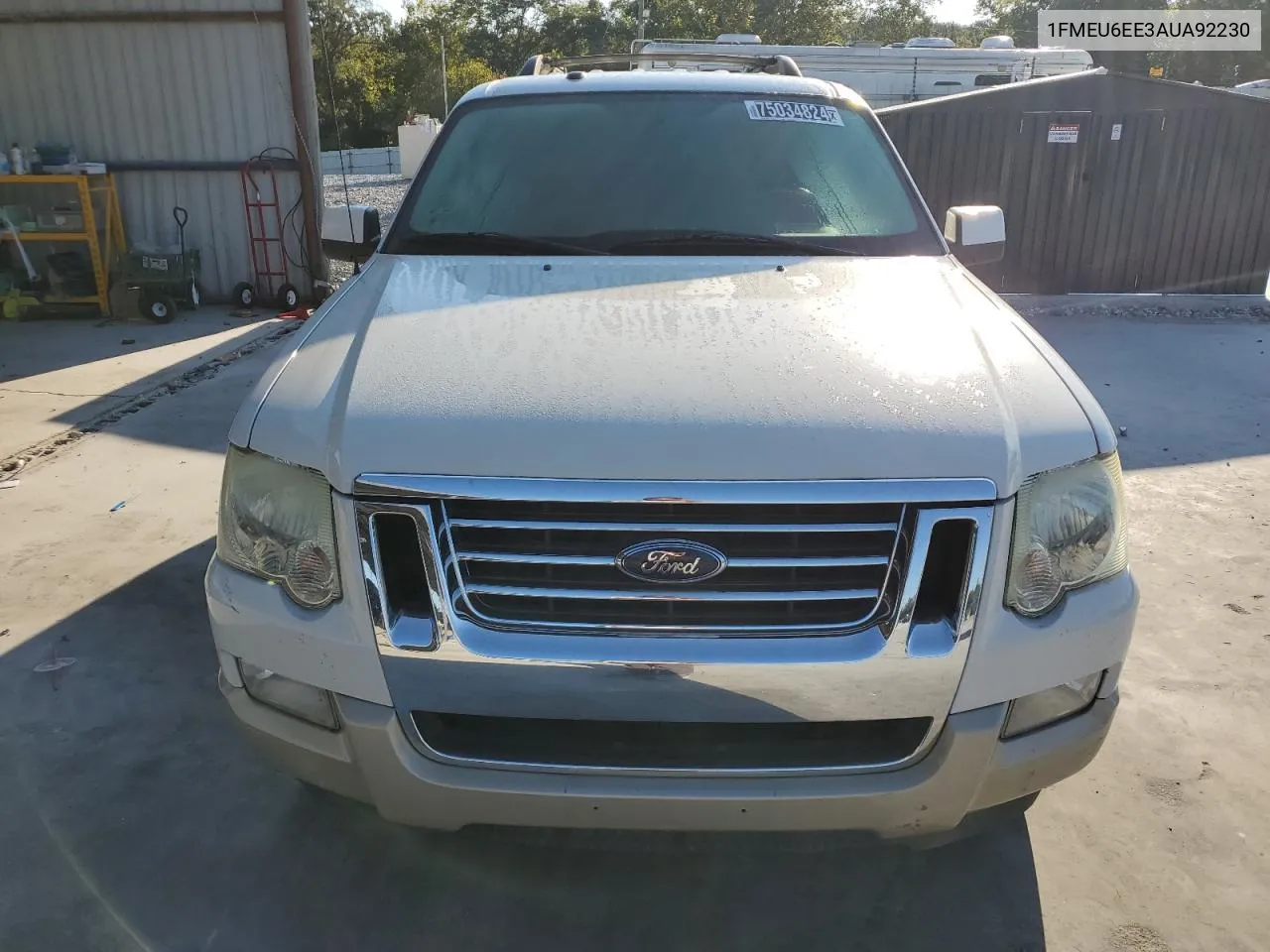 2010 Ford Explorer Eddie Bauer VIN: 1FMEU6EE3AUA92230 Lot: 75034824