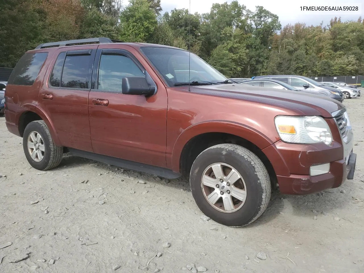 2010 Ford Explorer Xlt VIN: 1FMEU6DE6AUA59028 Lot: 75305244