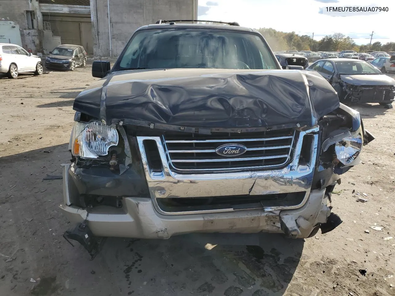 2010 Ford Explorer Eddie Bauer VIN: 1FMEU7E85AUA07940 Lot: 75875334