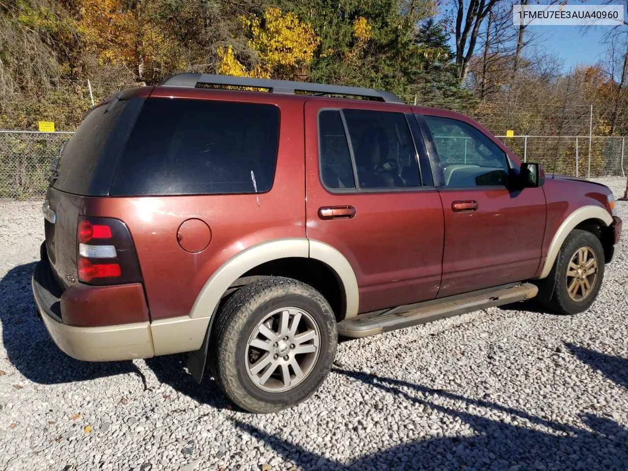 2010 Ford Explorer Eddie Bauer VIN: 1FMEU7EE3AUA40960 Lot: 77710164