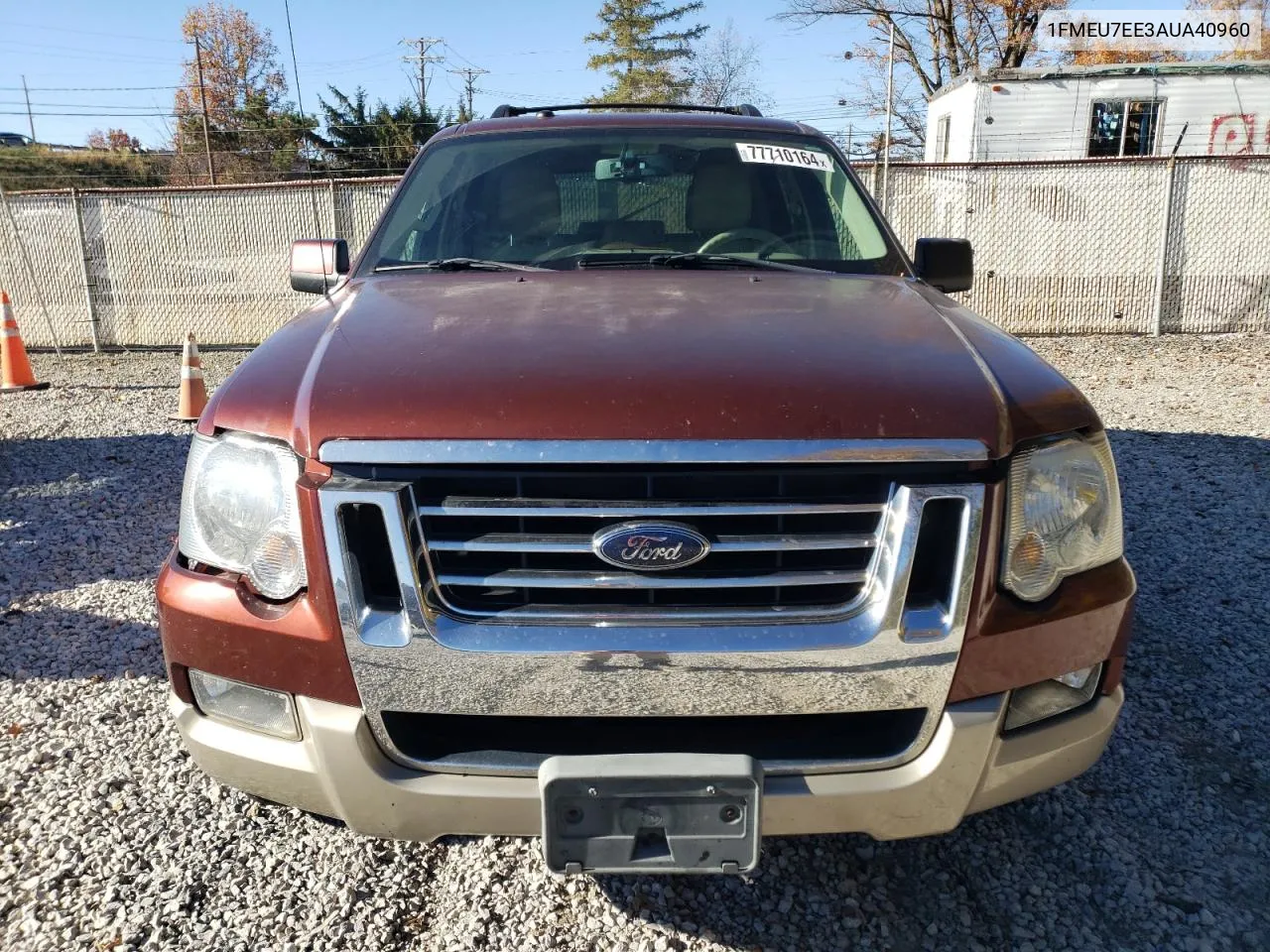 2010 Ford Explorer Eddie Bauer VIN: 1FMEU7EE3AUA40960 Lot: 77710164