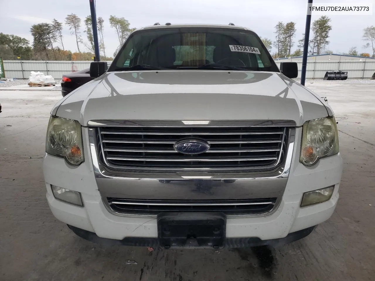 2010 Ford Explorer Xlt VIN: 1FMEU7DE2AUA73773 Lot: 78356104