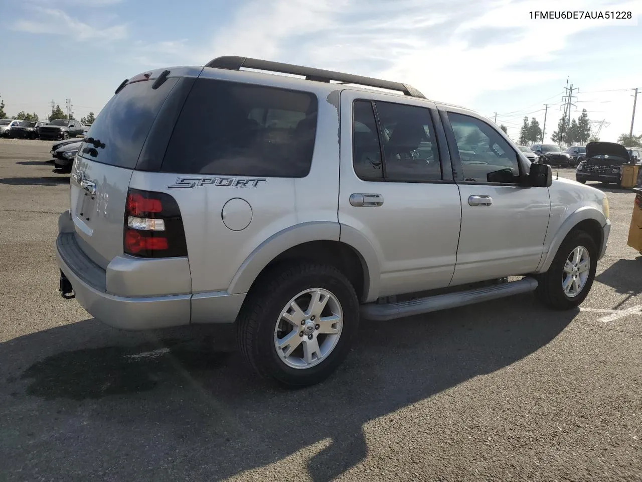 2010 Ford Explorer Xlt VIN: 1FMEU6DE7AUA51228 Lot: 79291834