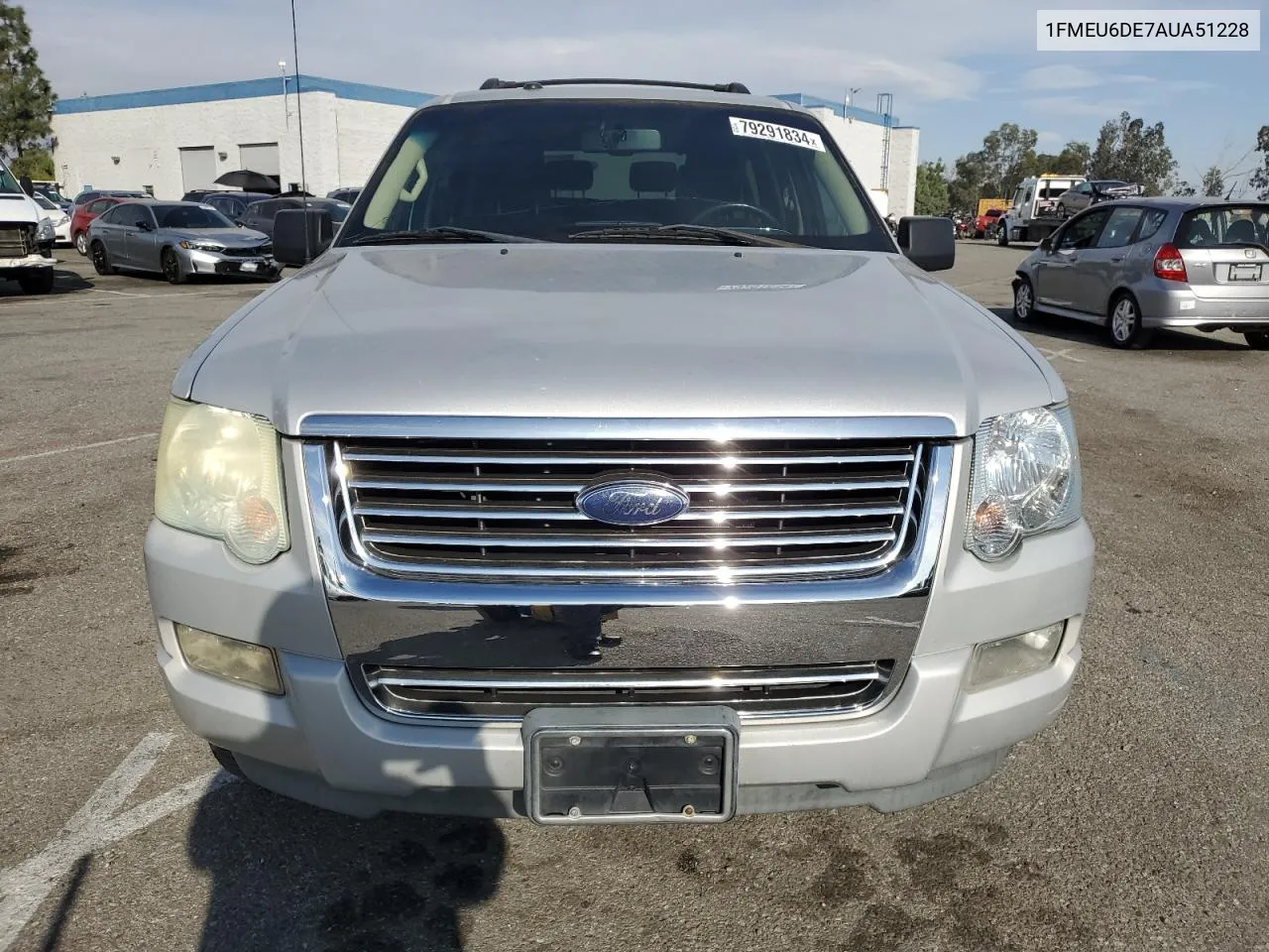 2010 Ford Explorer Xlt VIN: 1FMEU6DE7AUA51228 Lot: 79291834