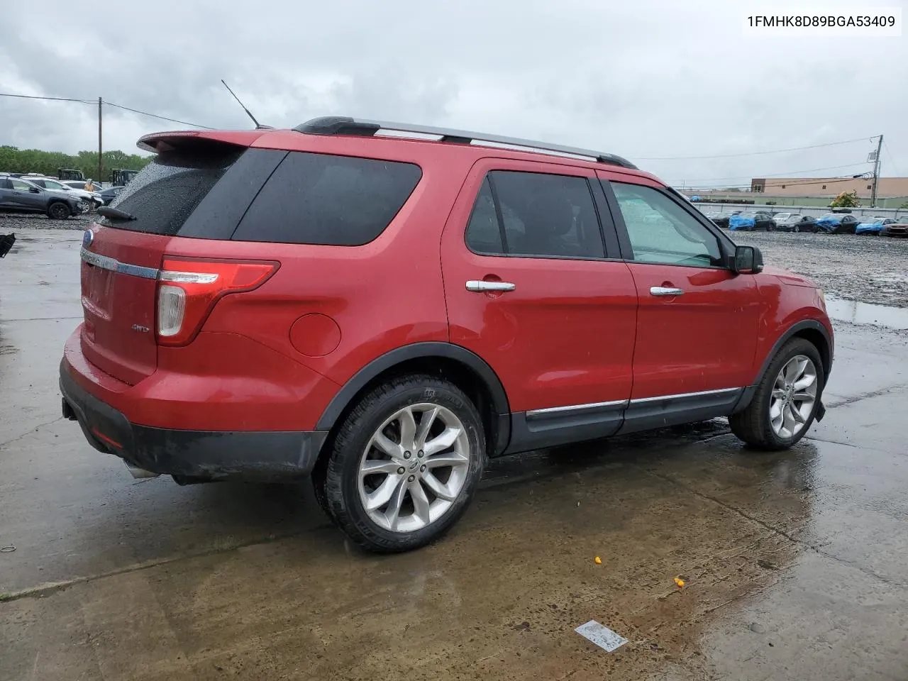 2011 Ford Explorer Xlt VIN: 1FMHK8D89BGA53409 Lot: 54327164