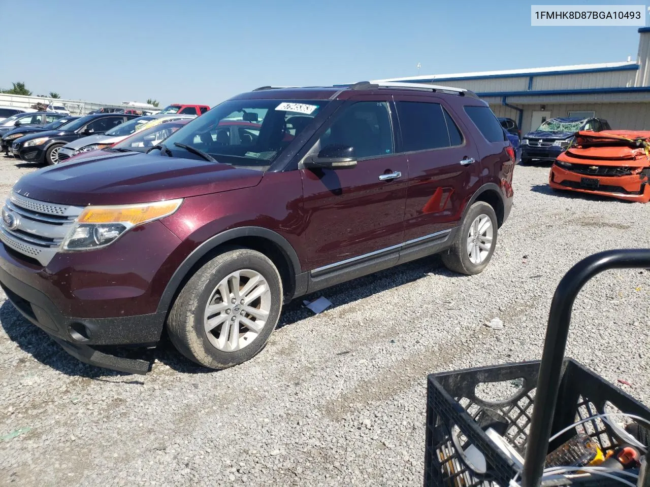 1FMHK8D87BGA10493 2011 Ford Explorer Xlt