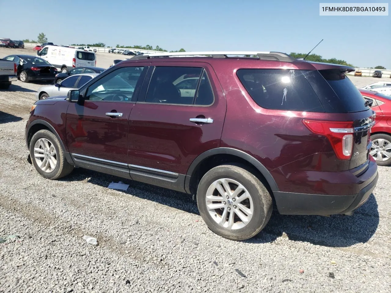 2011 Ford Explorer Xlt VIN: 1FMHK8D87BGA10493 Lot: 57945363