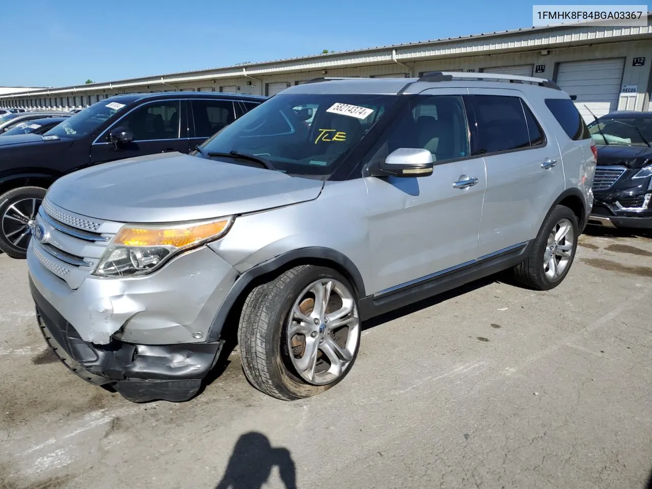 2011 Ford Explorer Limited VIN: 1FMHK8F84BGA03367 Lot: 58214374