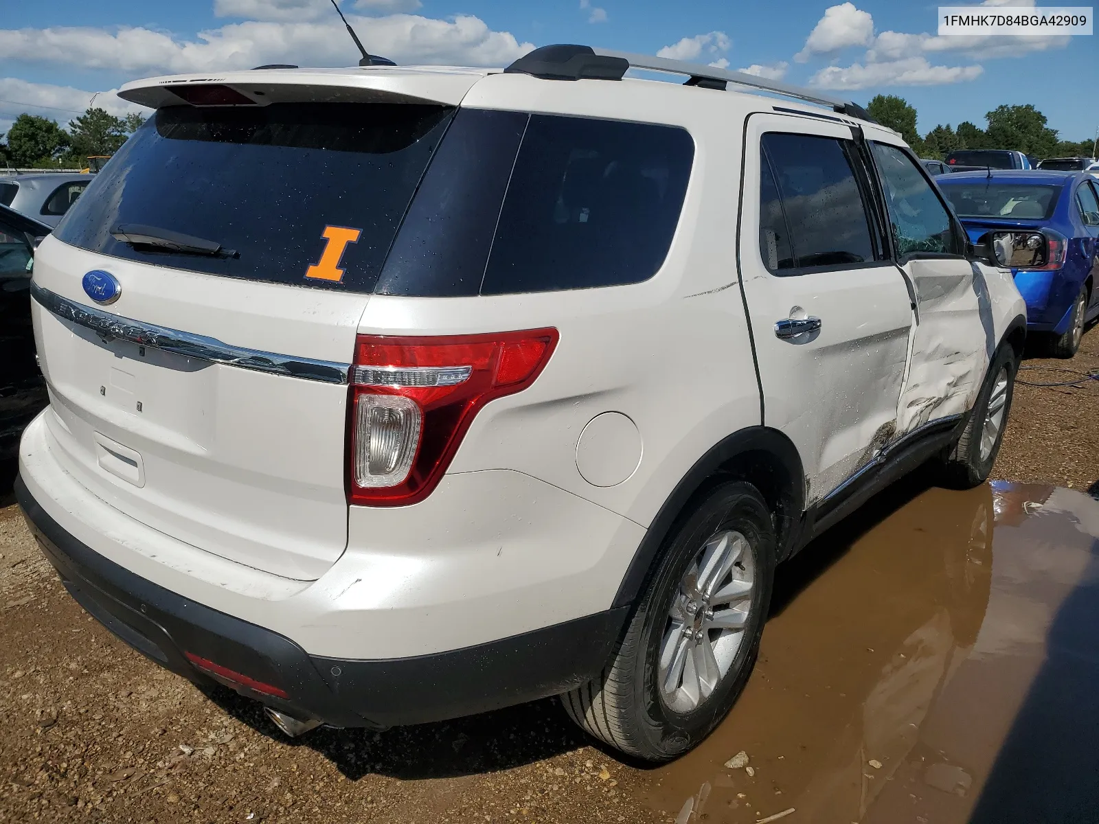 1FMHK7D84BGA42909 2011 Ford Explorer Xlt