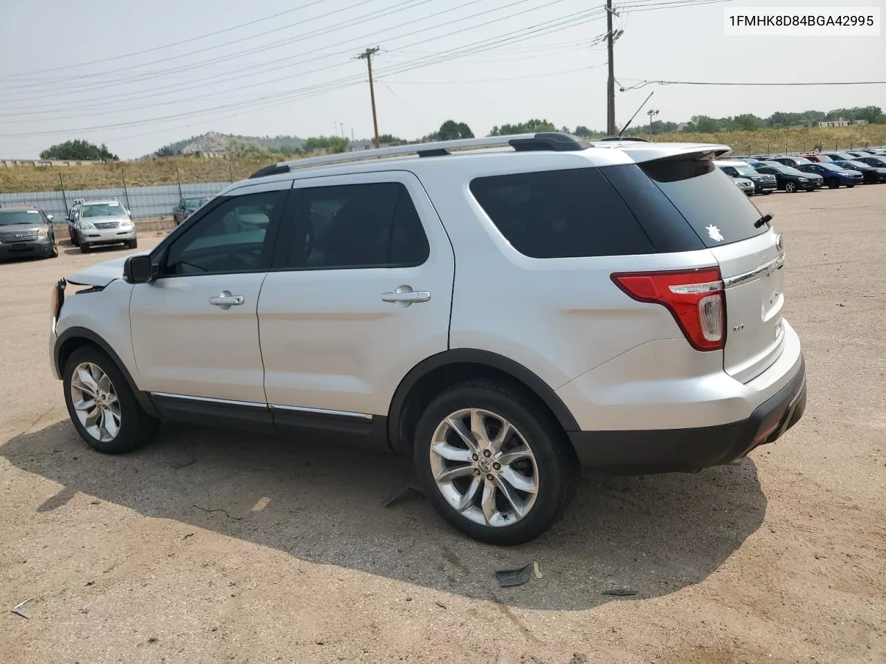 2011 Ford Explorer Xlt VIN: 1FMHK8D84BGA42995 Lot: 64098594