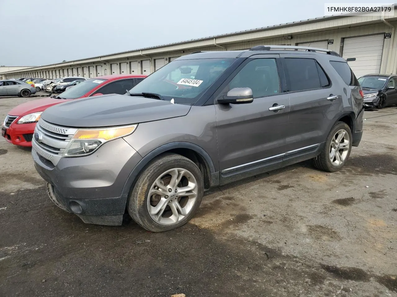 2011 Ford Explorer Limited VIN: 1FMHK8F82BGA27179 Lot: 64645104