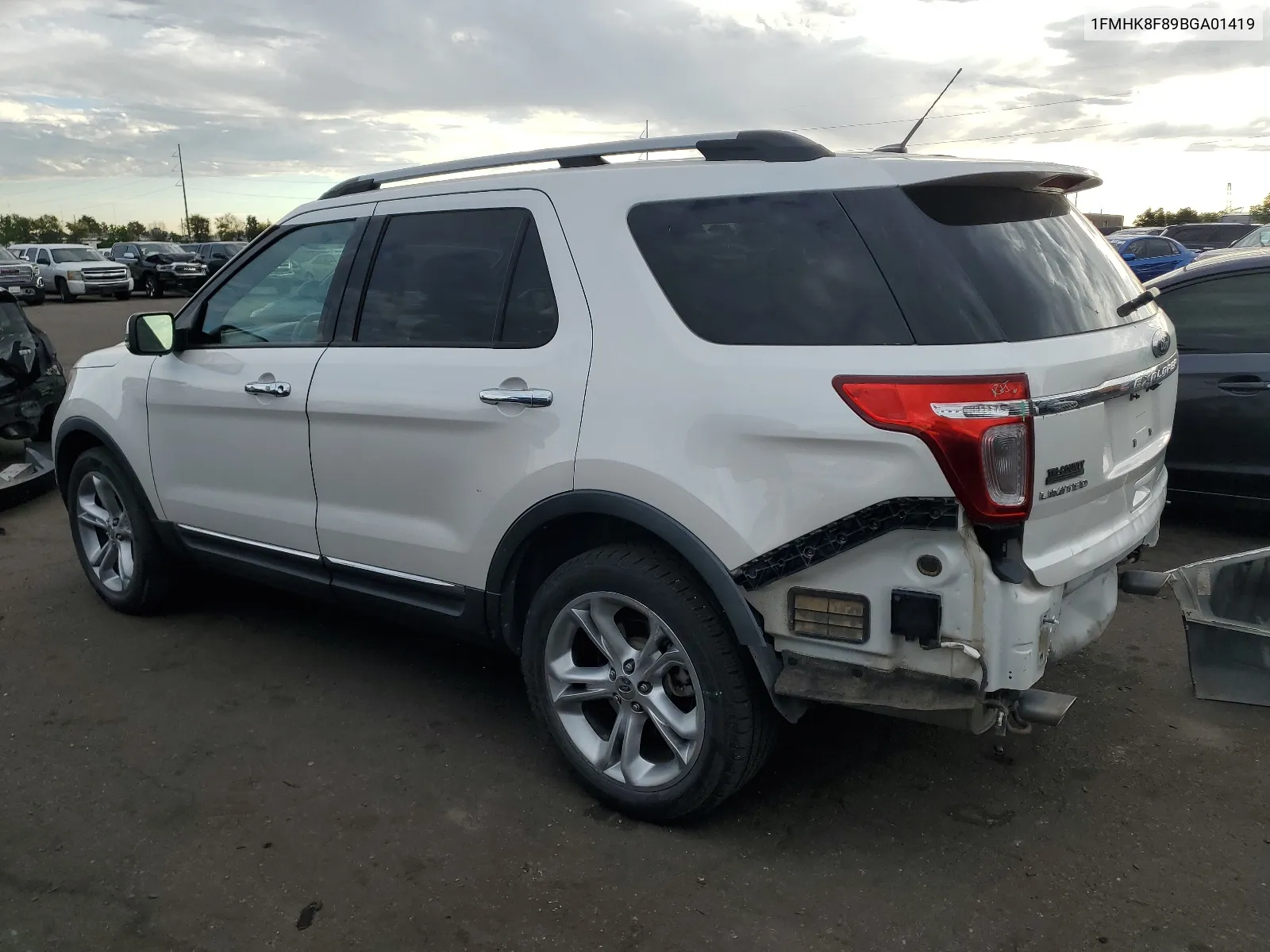 2011 Ford Explorer Limited VIN: 1FMHK8F89BGA01419 Lot: 65536334