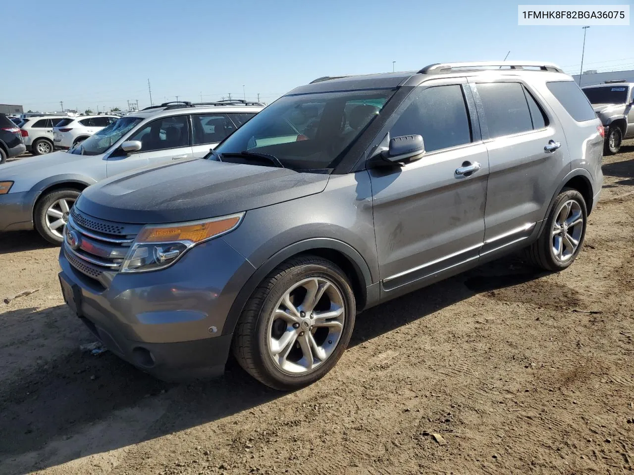 2011 Ford Explorer Limited VIN: 1FMHK8F82BGA36075 Lot: 66493644