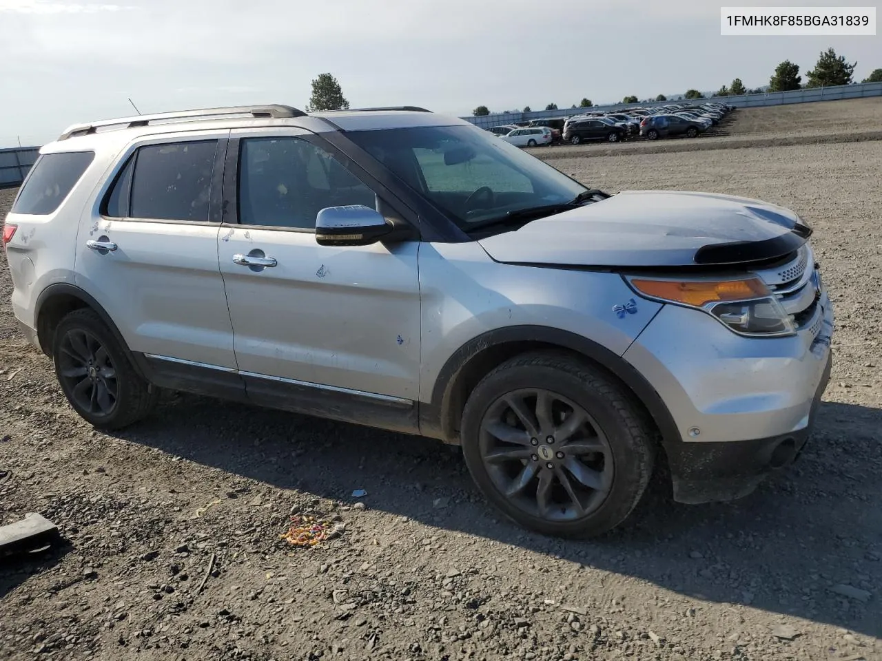 2011 Ford Explorer Limited VIN: 1FMHK8F85BGA31839 Lot: 66890754