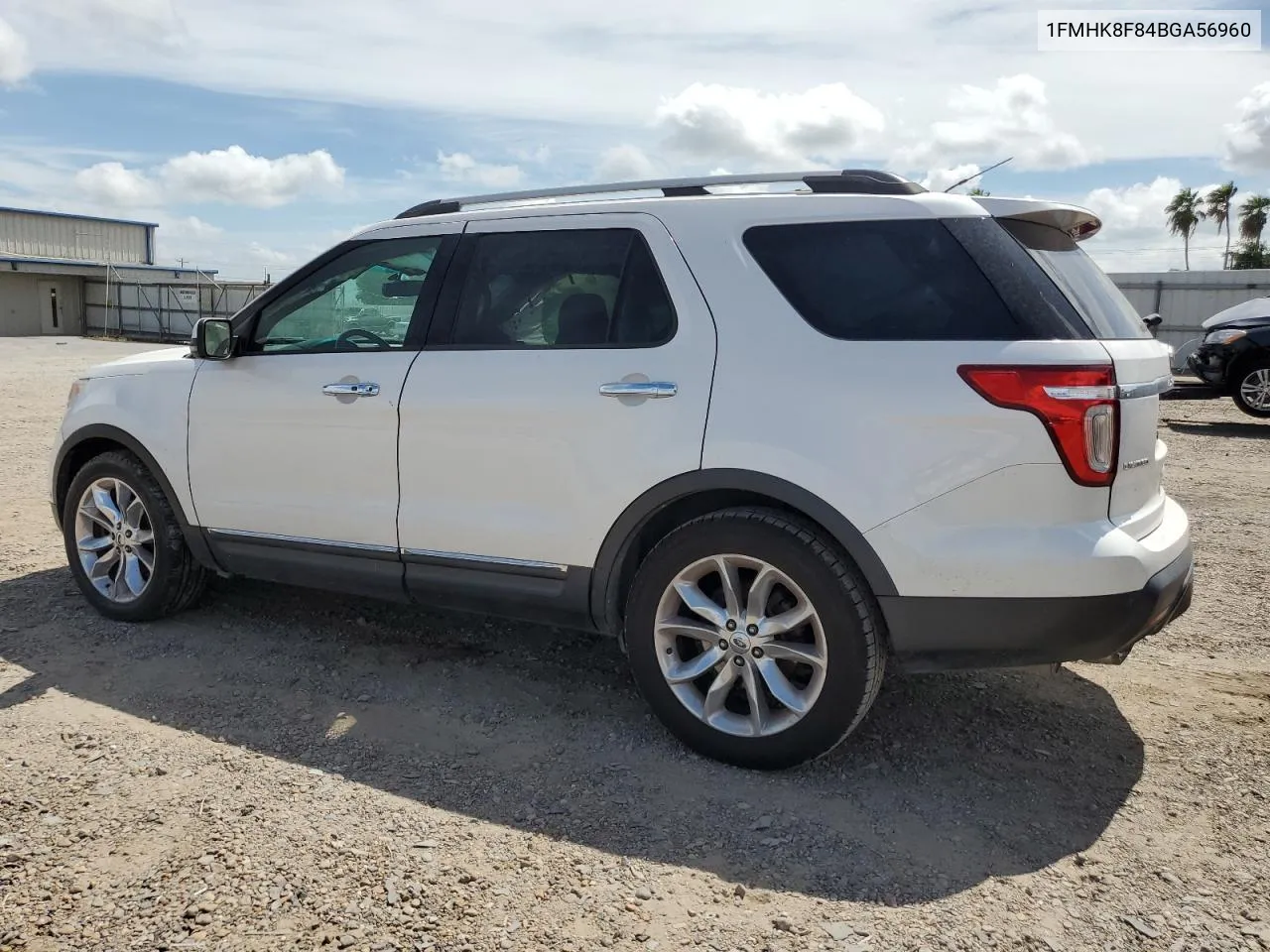 2011 Ford Explorer Limited VIN: 1FMHK8F84BGA56960 Lot: 67676734