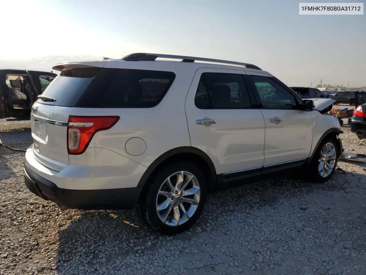 1FMHK7F80BGA31712 2011 Ford Explorer Limited