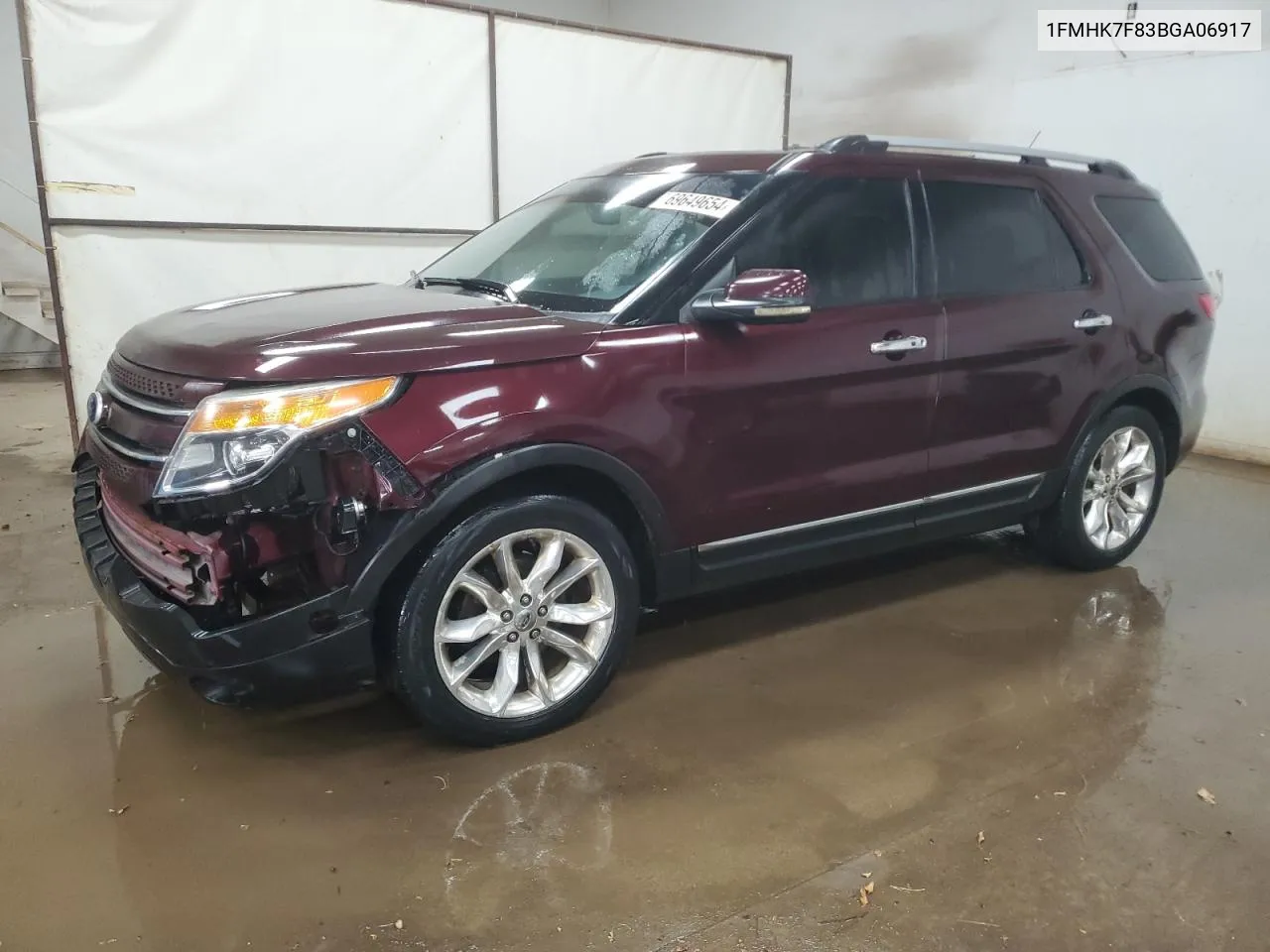 2011 Ford Explorer Limited VIN: 1FMHK7F83BGA06917 Lot: 69649654