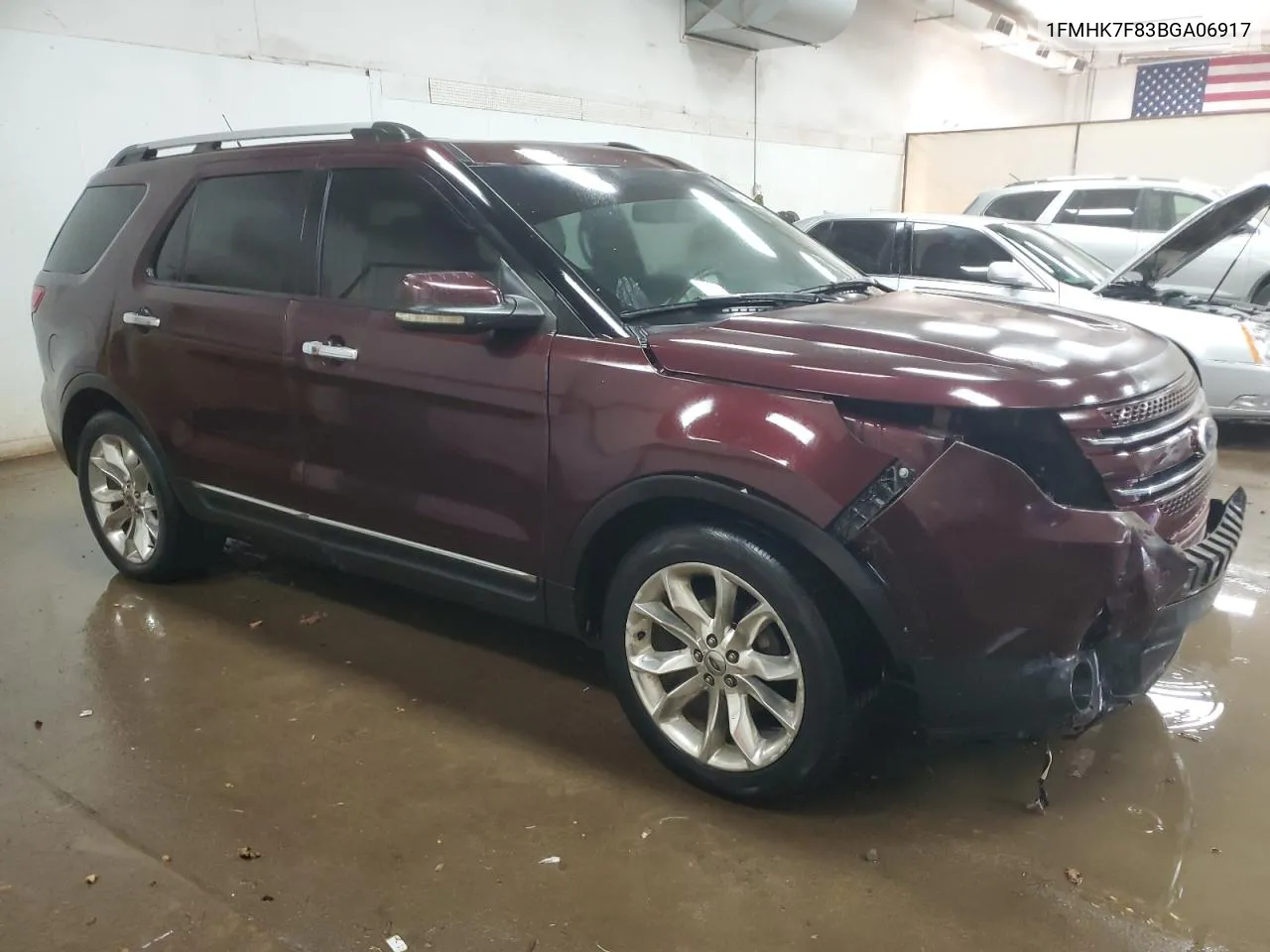 2011 Ford Explorer Limited VIN: 1FMHK7F83BGA06917 Lot: 69649654