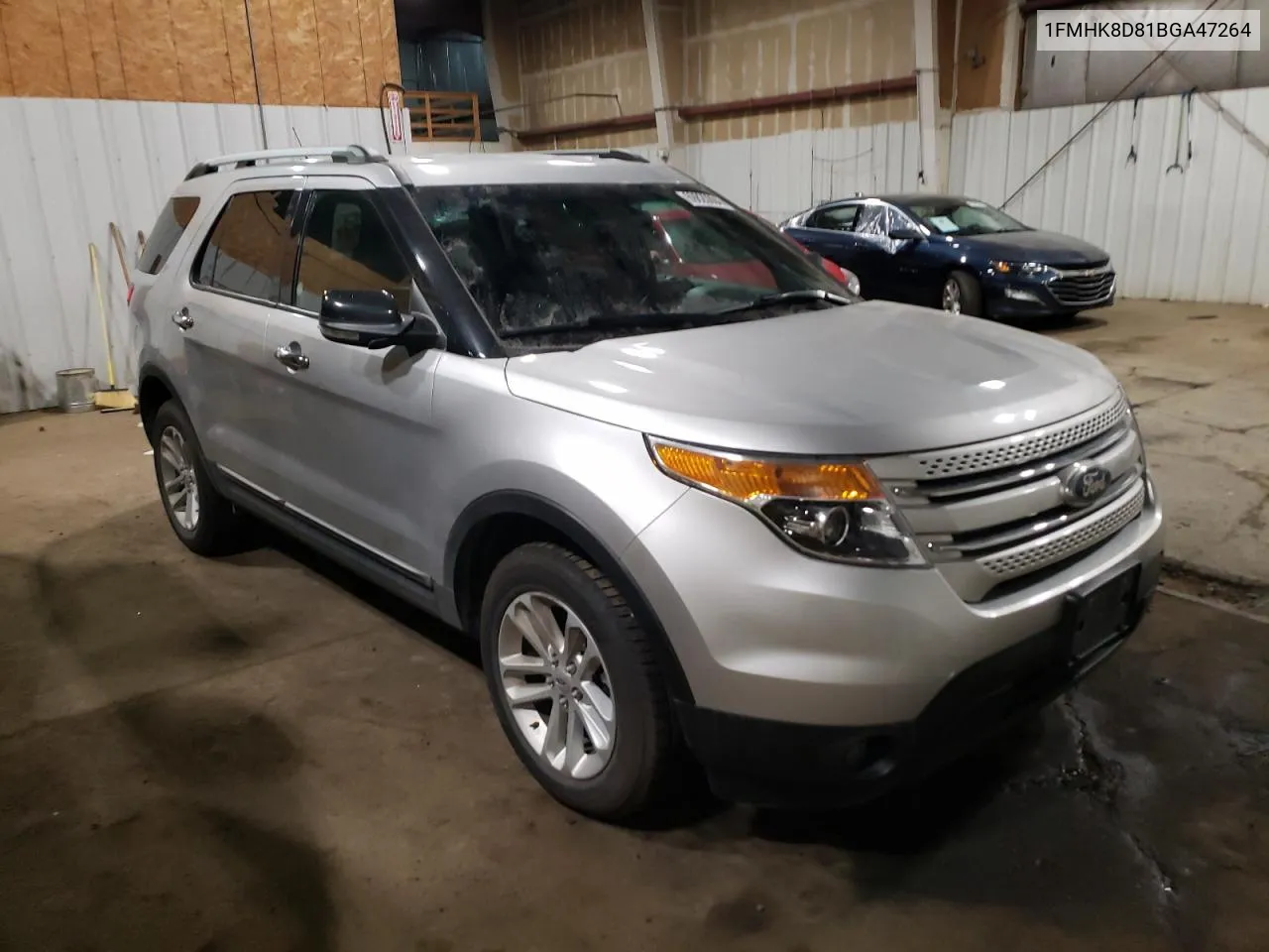 2011 Ford Explorer Xlt VIN: 1FMHK8D81BGA47264 Lot: 69820094