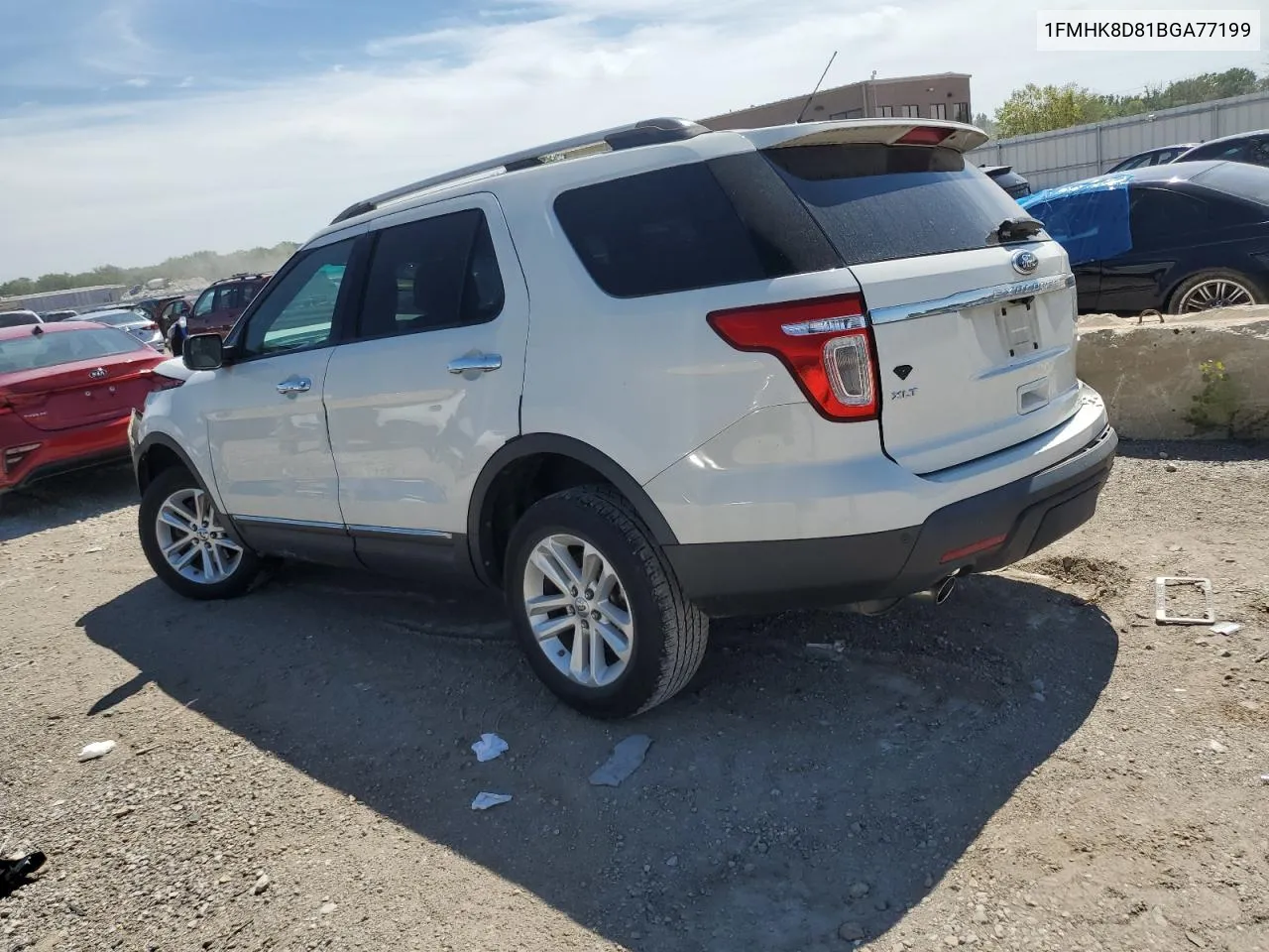 2011 Ford Explorer Xlt VIN: 1FMHK8D81BGA77199 Lot: 69879514