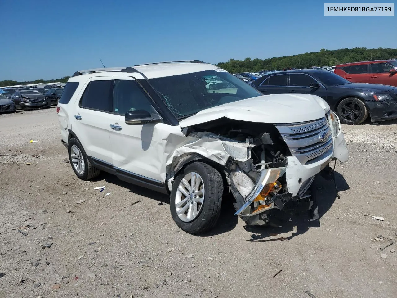 2011 Ford Explorer Xlt VIN: 1FMHK8D81BGA77199 Lot: 69879514