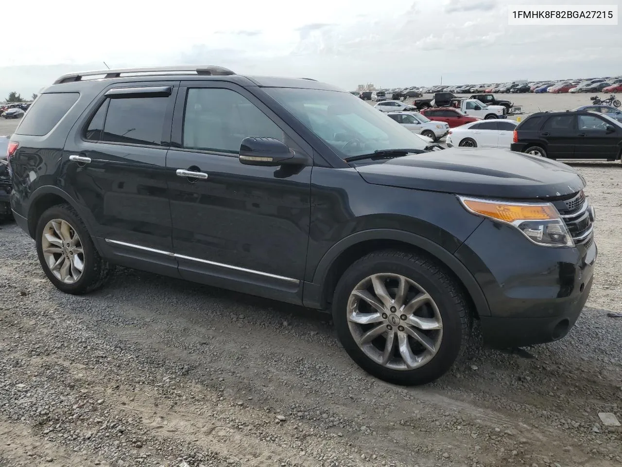 2011 Ford Explorer Limited VIN: 1FMHK8F82BGA27215 Lot: 70009284